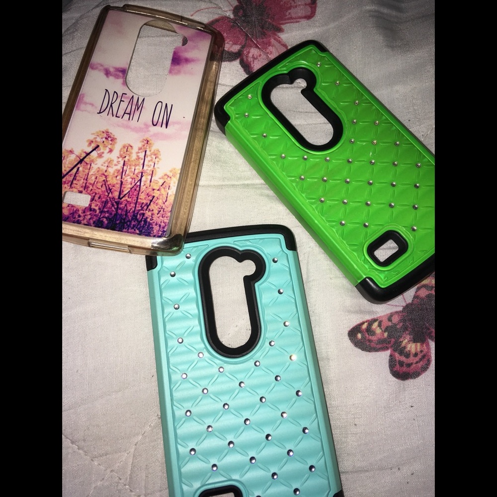 iPhone 5s and LG sunset cases